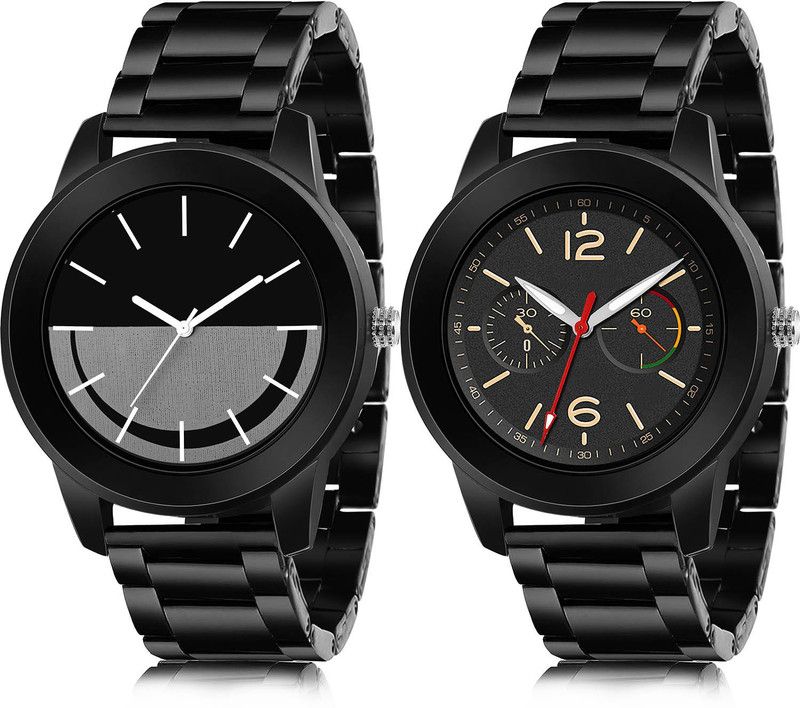 Analog Watch - For Men Treading Branded 2 Watch Combo For Boys And Men - B108-(64-S-20)