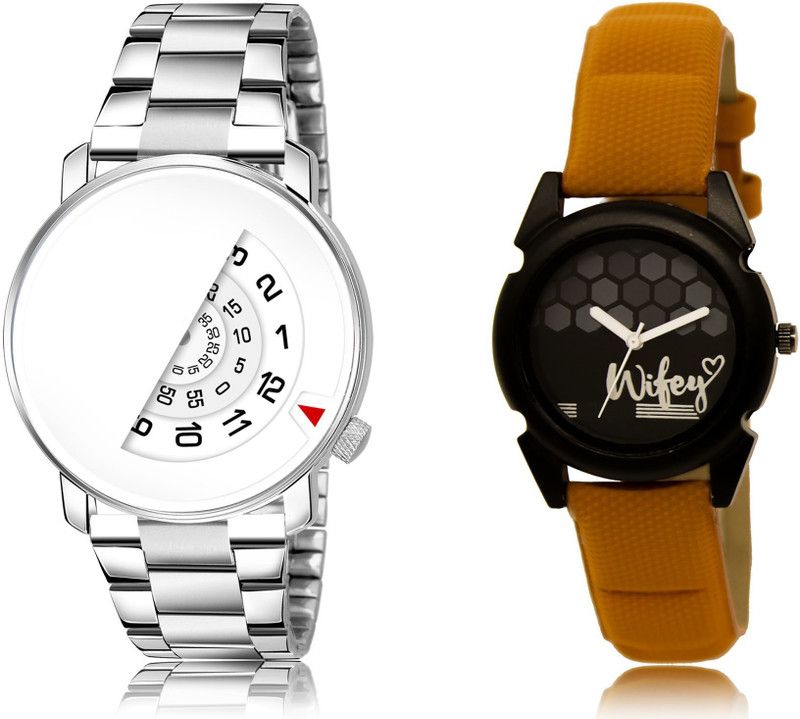 New Latest Designer Combo of 2 Analog Watch - For Couple LR106-LR235
