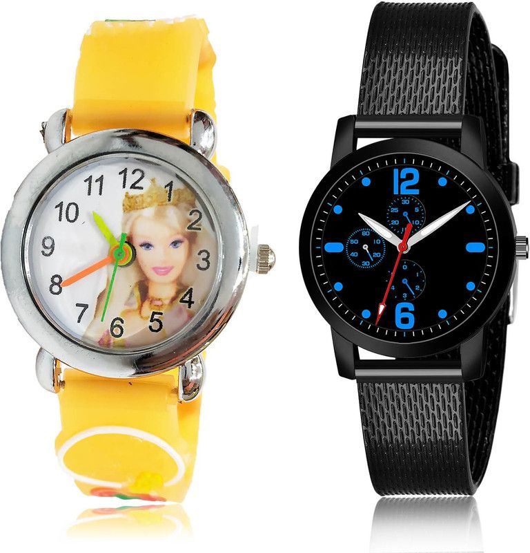 Analog Watch - For Girls Brand New Casual 2 Watch Combo For Women And Girls - GC48-(68-L-10)
