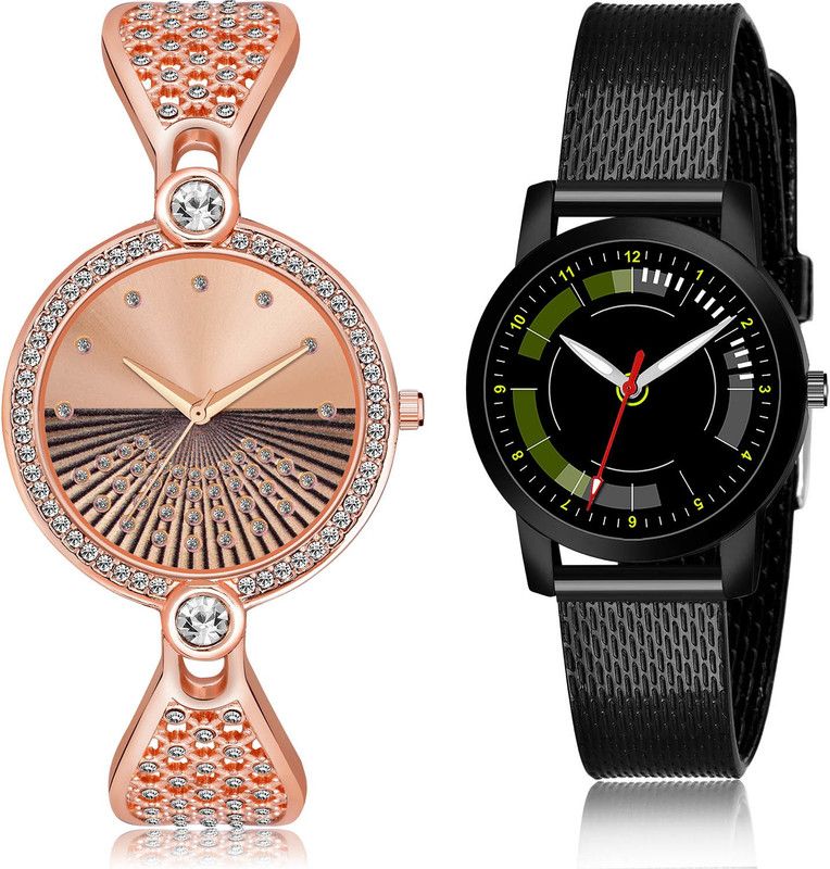Analog Watch - For Girls New Exclusive 2 Watch Combo For Women And Girls - GM249-(43-L-10)