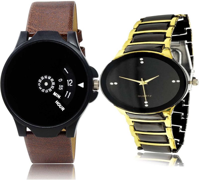 combo watch Analog Watch - For Men Treading Unique Speedometer And Chain Combo Watch For Boys And Men - BO51-B69
