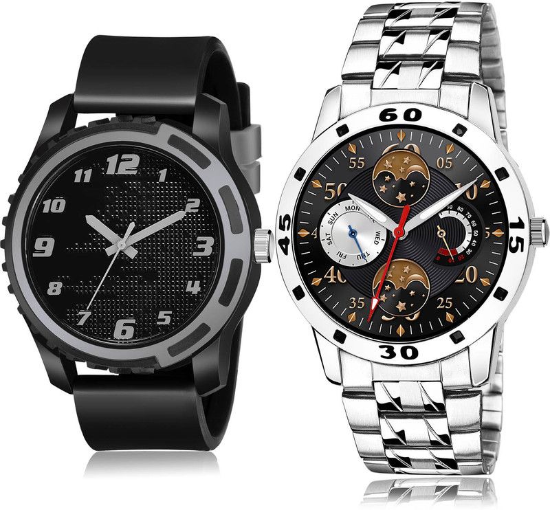 Analog Watch - For Men Best Royal 2 Watch Combo For Boys And Men - BM111-(49-S-19)