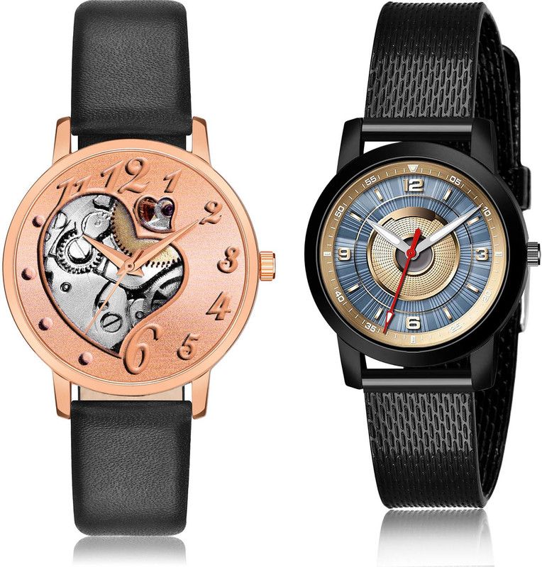Analog Watch - For Girls Brand New Luxury 2 Watch Combo For Women And Girls - GM371-(17-L-10)