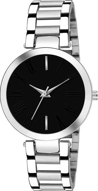 Stylish Professional Analog Watch - For Girls Black Color Dial Steel Belt Watch For Girls ,Steel Belt Watch for Women