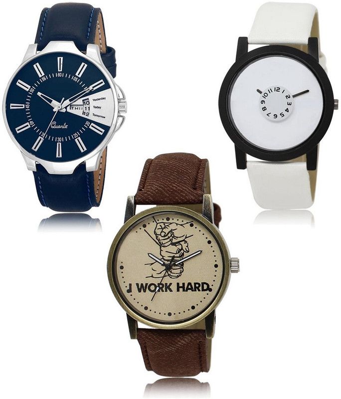 New latest Designer Combo of 3 Analog Watch - For Men LR-23-26-29