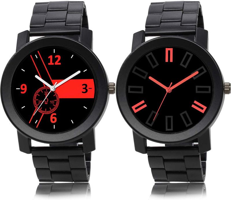 combo watch Analog Watch - For Boys Modern Tread Chain Watch Watch - B690-B893 (Combo Of 2 )