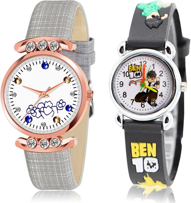 Analog Watch - For Women Classical Branded 2 Watch Combo For Women And Girls - GW3-GC84