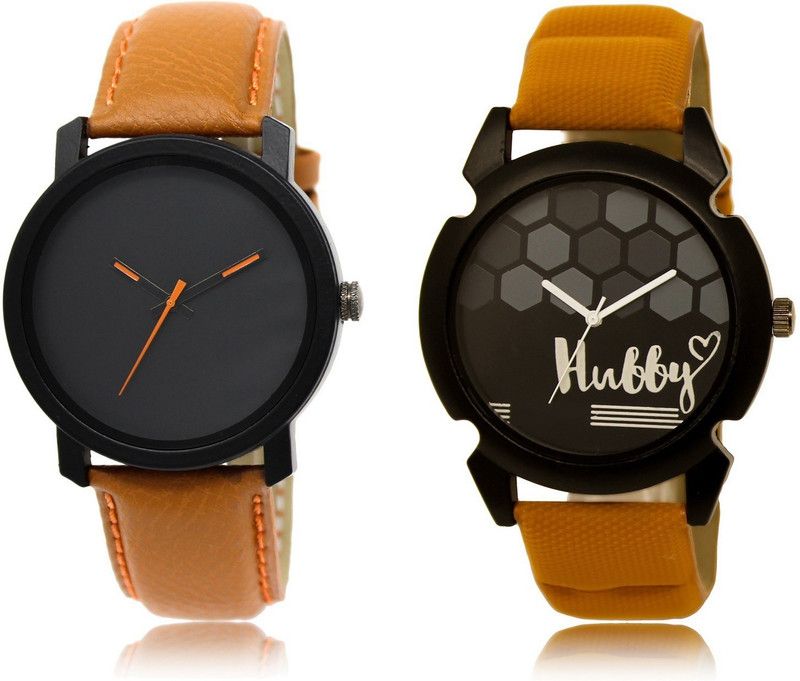 New Latest Designer Combo of 2 Analog Watch - For Men LR20-LR32