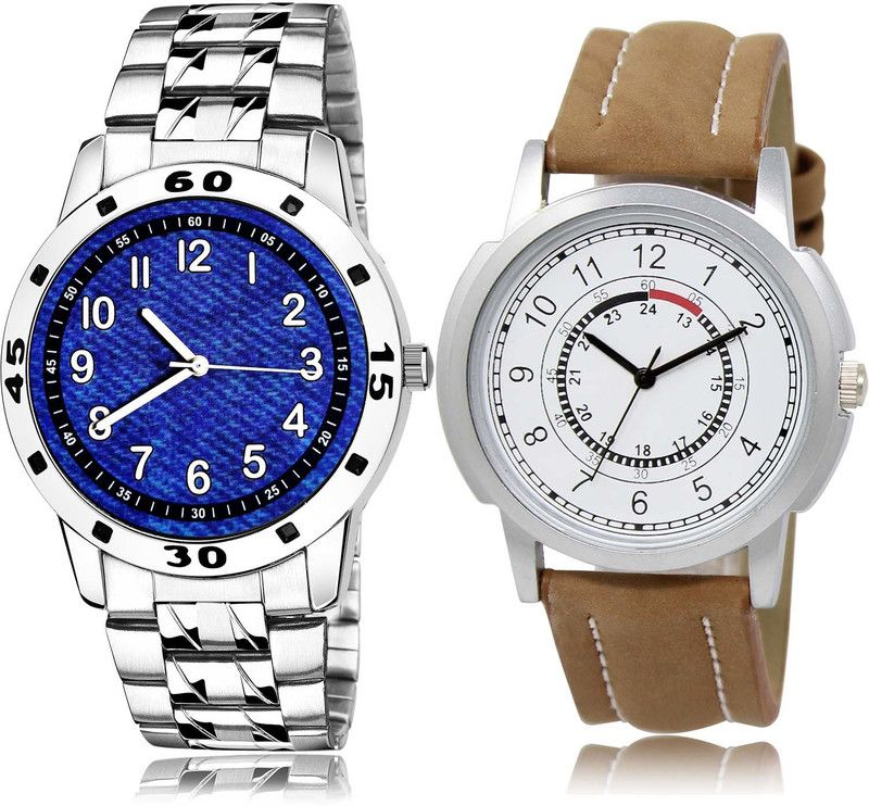combo watch Analog Watch - For Boys Best Chain Watch Watch - B795-BL46.17 (Combo Of 2 )