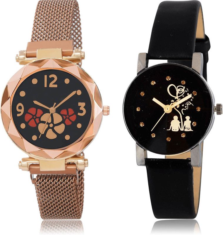 Analog Watch - For Women Modern Collection 2 Watch Combo For Women And Girls - G653-G389