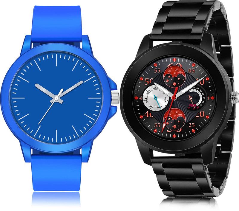Analog Watch - For Men Best Present 2 Watch Combo For Boys And Men - BM117-(50-S-20)