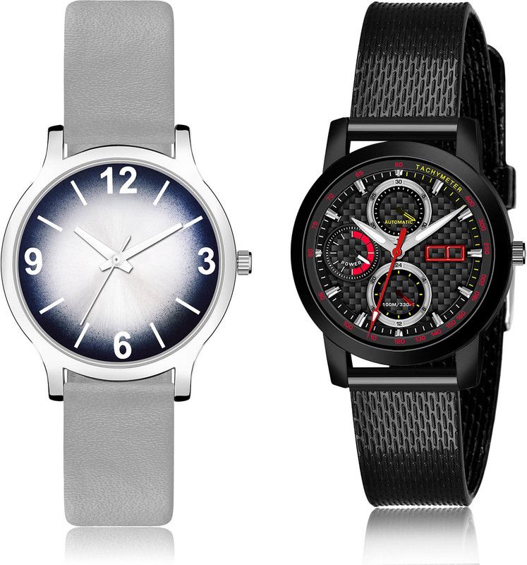 Analog Watch - For Women Treading Analogue 2 Watch Combo For Women And Girls - GM355-(60-L-10)