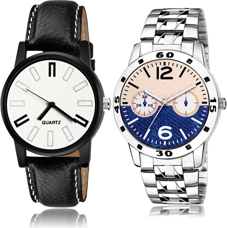 combo watch Analog Watch - For Men Classical Tread Chain Watch Watch - B924-B800 (Combo Of 2 )