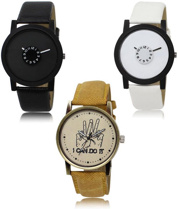 New latest Designer Combo of 3 Analog Watch - For Men LR-25-26-30