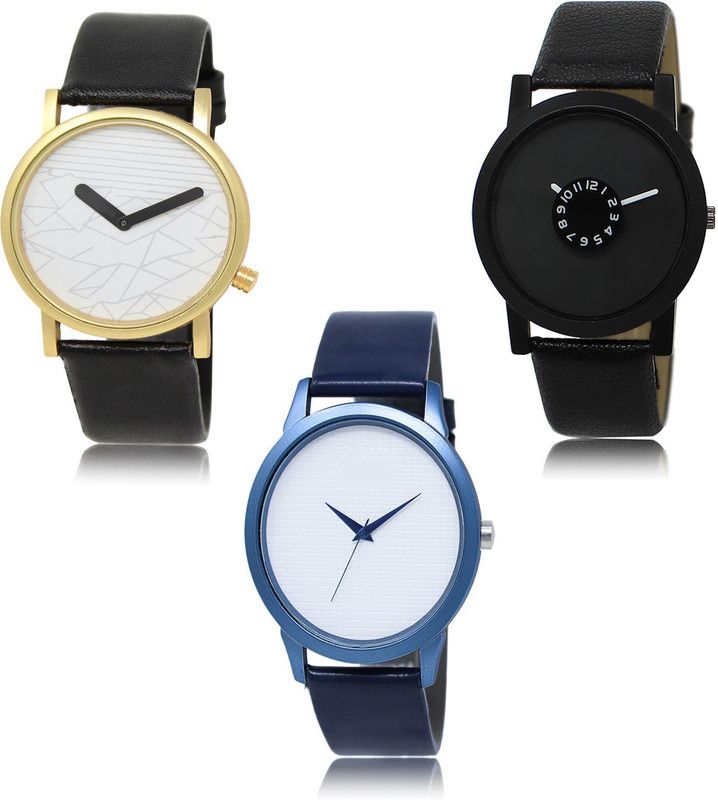 New latest Designer Combo of 3 Analog Watch - For Men LR37-LR25-LR33
