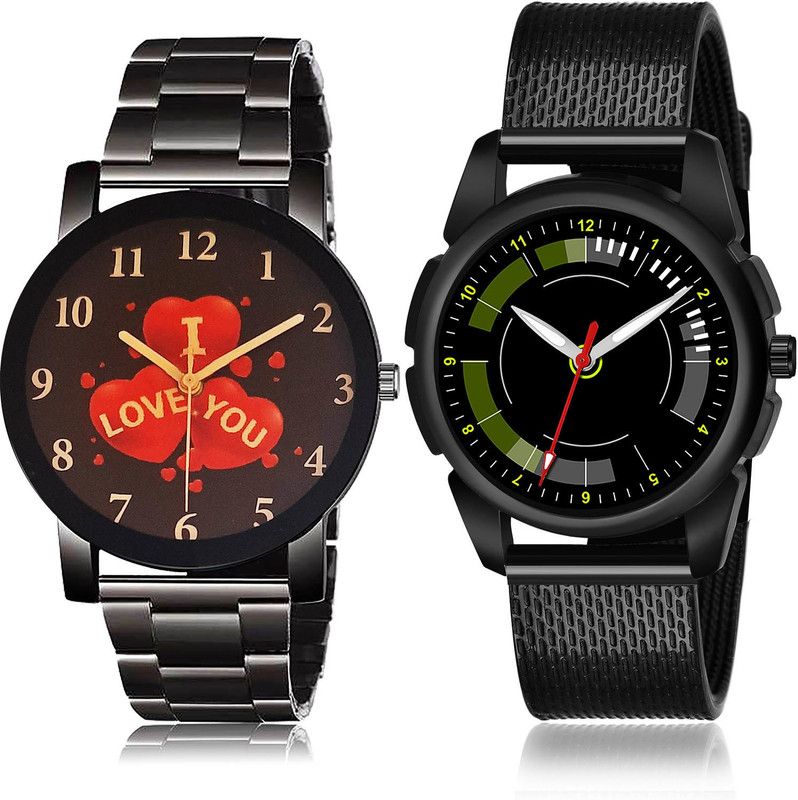 Analog Watch - For Men Brand New High Quality 2 Watch Combo For Boys And Men - BCPL22-(43-S-10)