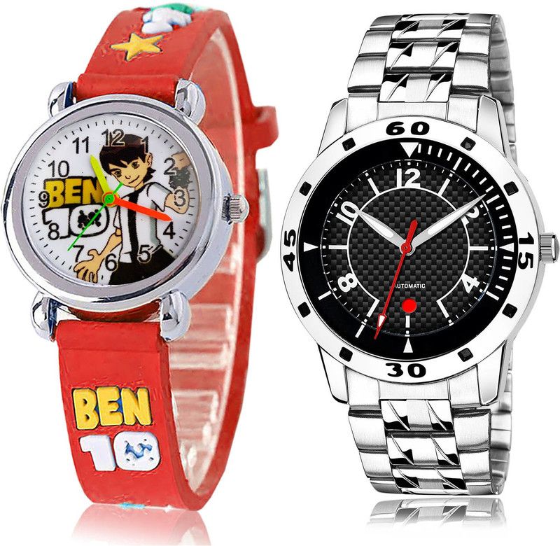 Analog Watch - For Boys New Exclusive 2 Watch Combo For Boys And Men - BK121-(66-S-19)