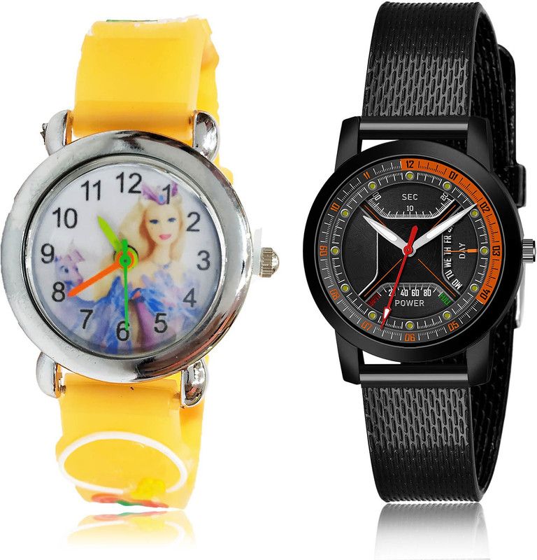 Analog Watch - For Women Latest Casual 2 Watch Combo For Women And Girls - GC49-(56-L-10)