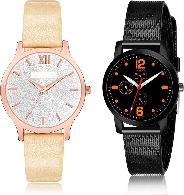 Analog Watch - For Girls Modish Heart 2 Watch Combo For Women And Girls - GM342-(70-L-10)