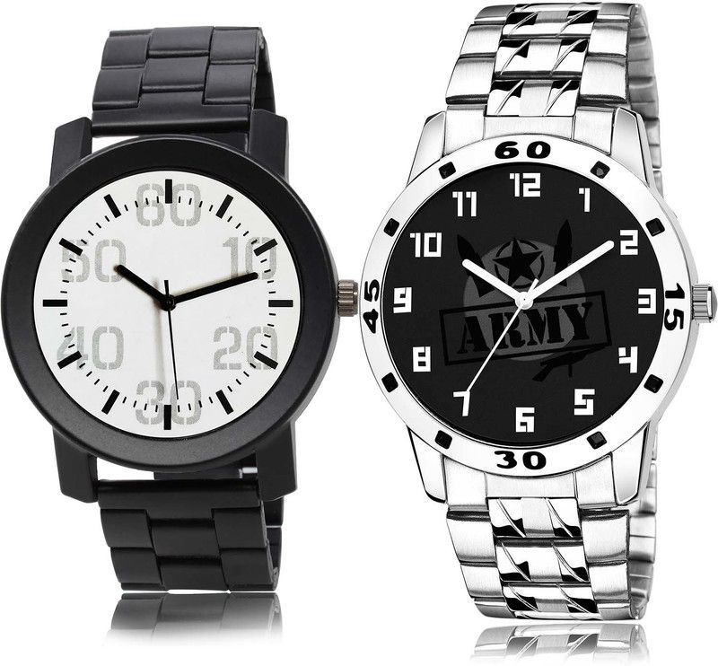 combo watch Analog Watch - For Boys Classical Rich Chain Watch Watch - B674-B992 (Combo Of 2 )