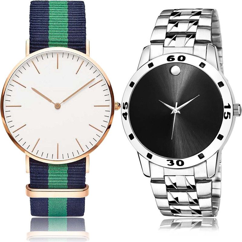 combo watch Analog Watch - For Boys New Heart Chronograph And Chain Watch Combo Watch For Boys And Men - BC4-B776