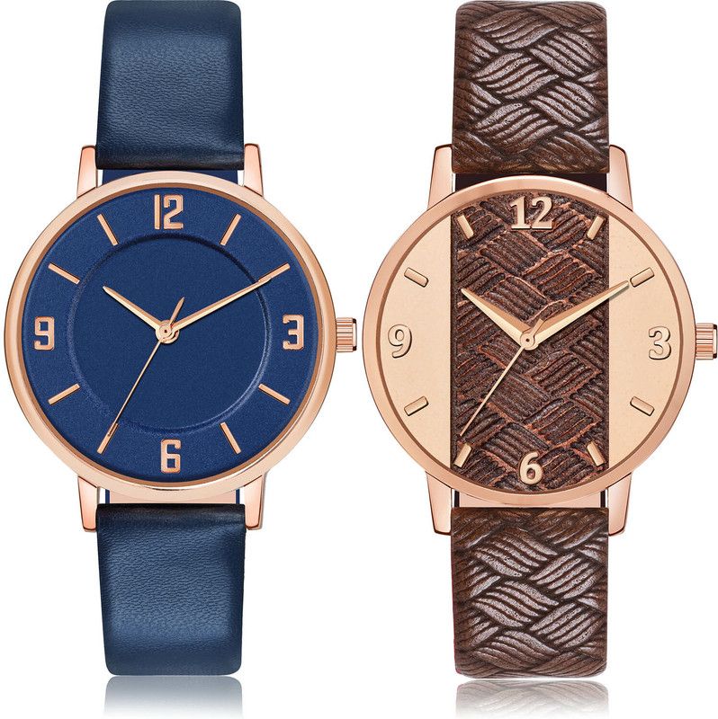 Analog Watch - For Girls New Luxury 2 Watch Combo For Women And Girls - GM395-GM400