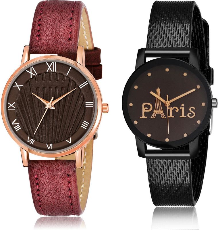 Analog Watch - For Women Latest Valentine 2 Watch Combo For Women And Girls - GW49-G526