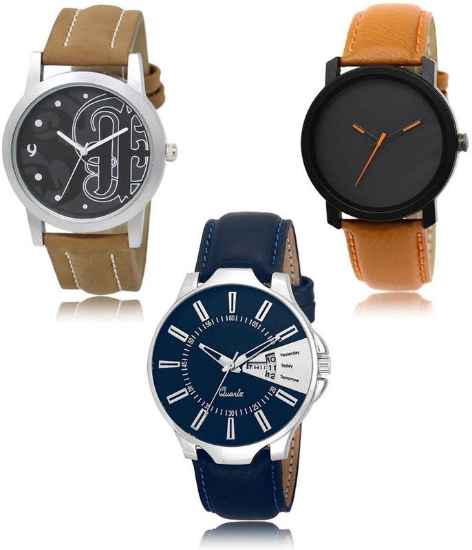 New latest Designer Combo of 3 Analog Watch - For Men LR-14-20-23
