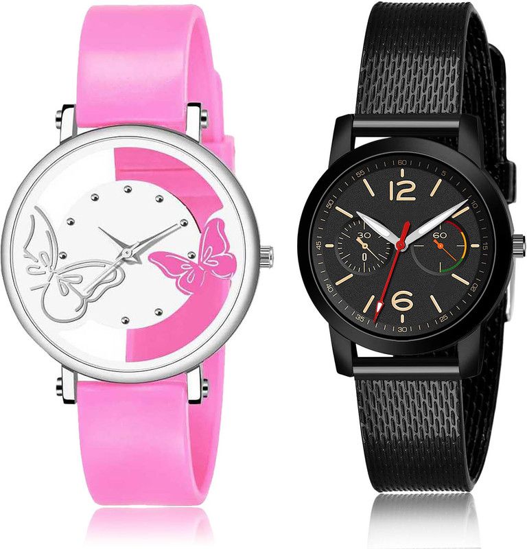 Analog Watch - For Women Treading Valentine 2 Watch Combo For Women And Girls - G556-(64-L-10)