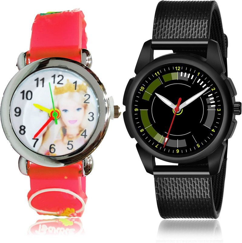 Analog Watch - For Boys Brand New Style 2 Watch Combo For Boys And Men - BK77-(43-S-10)