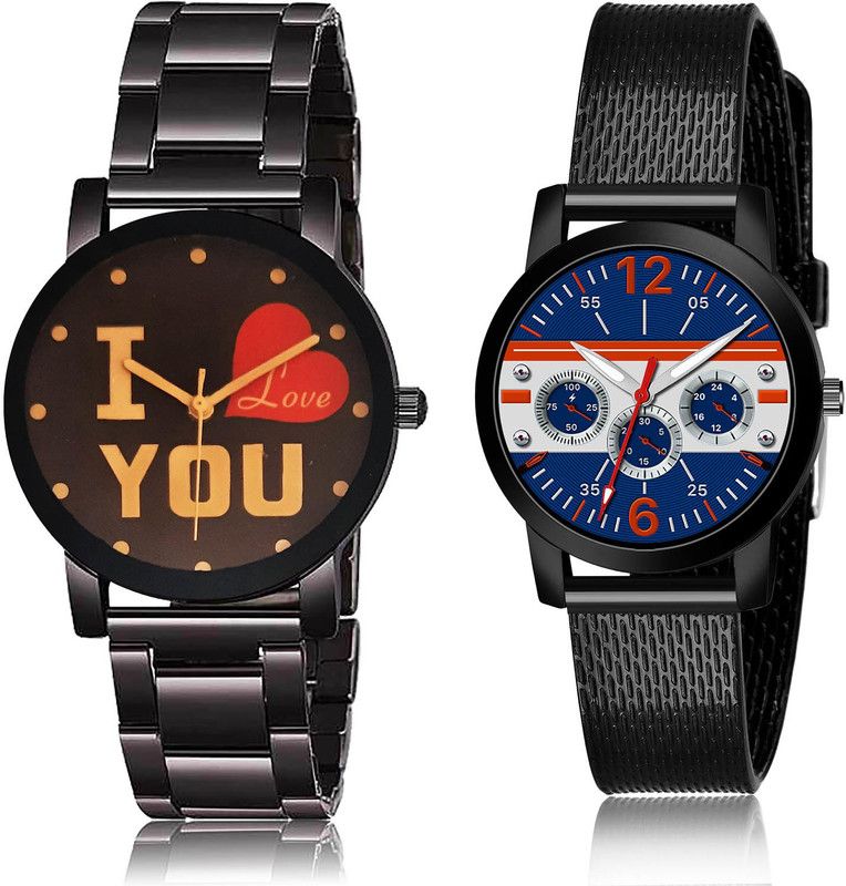Analog Watch - For Girls Best Rich 2 Watch Combo For Women And Girls - GCPL13-(18-L-10)