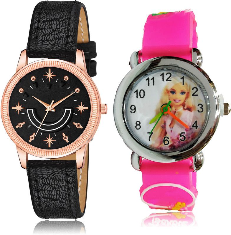 Analog Watch - For Girls Modish Formal 2 Watch Combo For Women And Girls - GW66-GC44