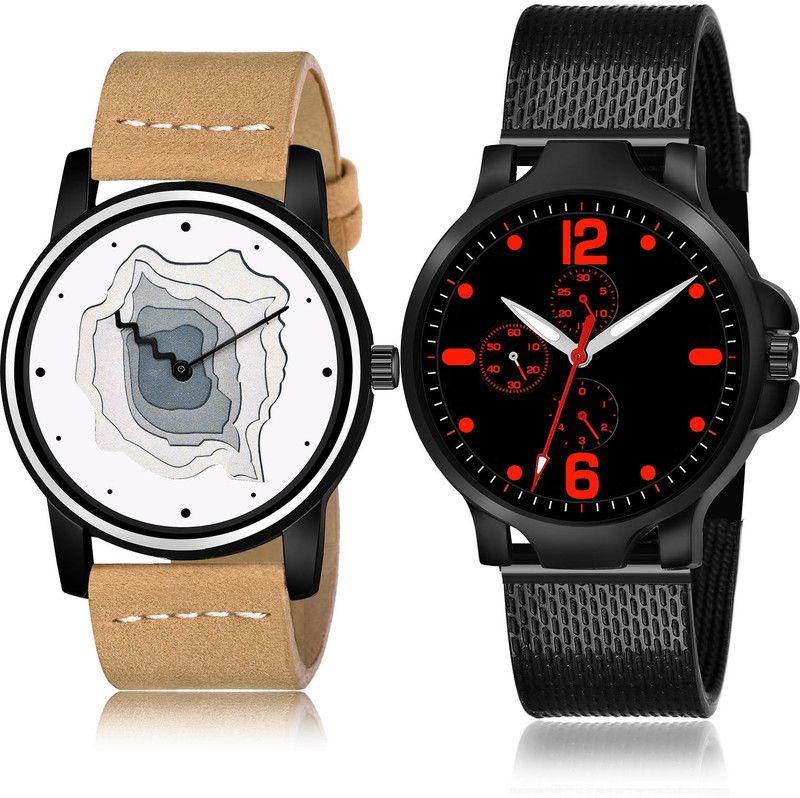 Analog Watch - For Men Best Chronograph 2 Watch Combo For Boys And Men - BL46.68-(69-S-10)