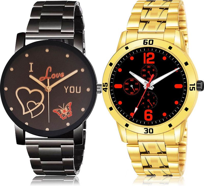 Analog Watch - For Men Contemporary Fashion 2 Watch Combo For Boys And Men - BCPL16-(69-S-21)