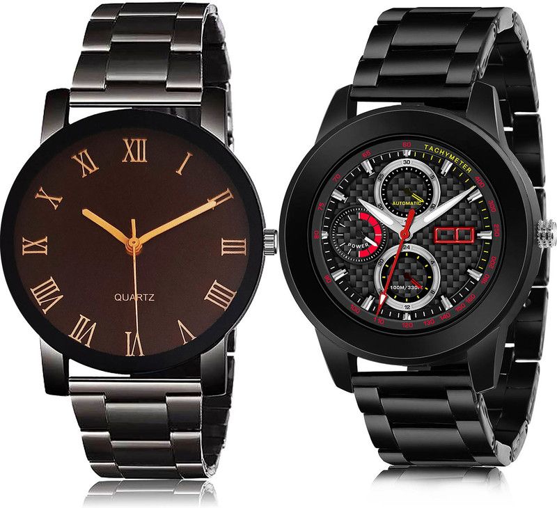 Analog Watch - For Men New Chronograph 2 Watch Combo For Boys And Men - BCPL15-(60-S-20)