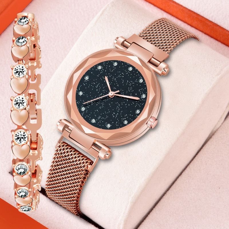 Analog Watch - For Girls Magnet 12D with Cosmic