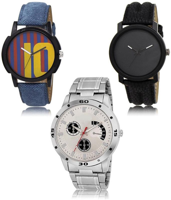 New latest Designer Combo of 3 Analog Watch - For Men LR-10-21-101