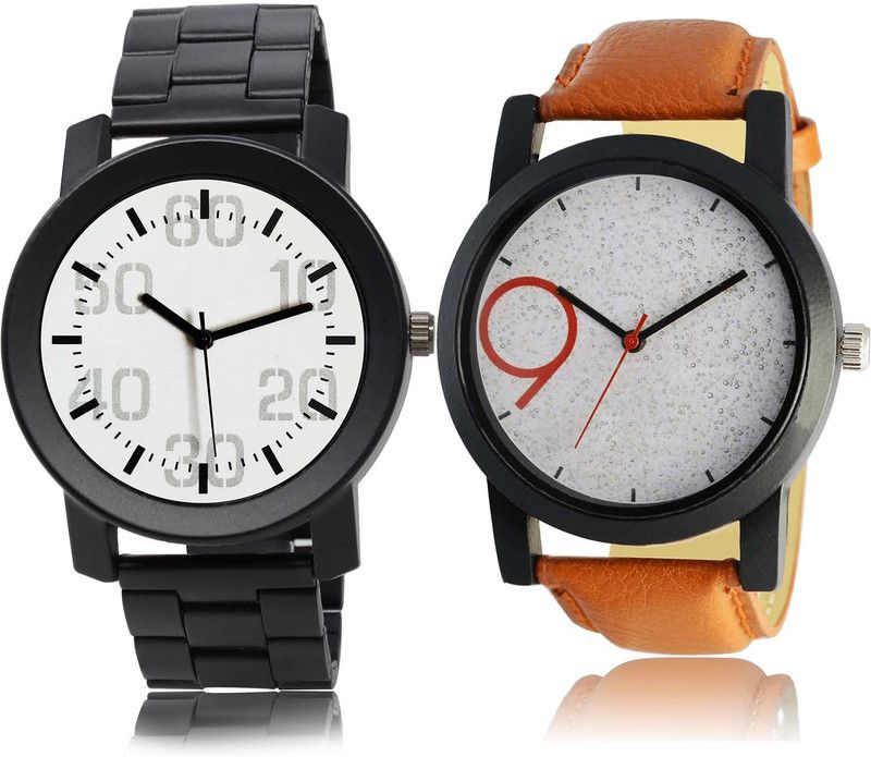 combo watch Analog Watch - For Boys New Royal Chain Watch Watch - B674-B33 (Combo Of 2 )