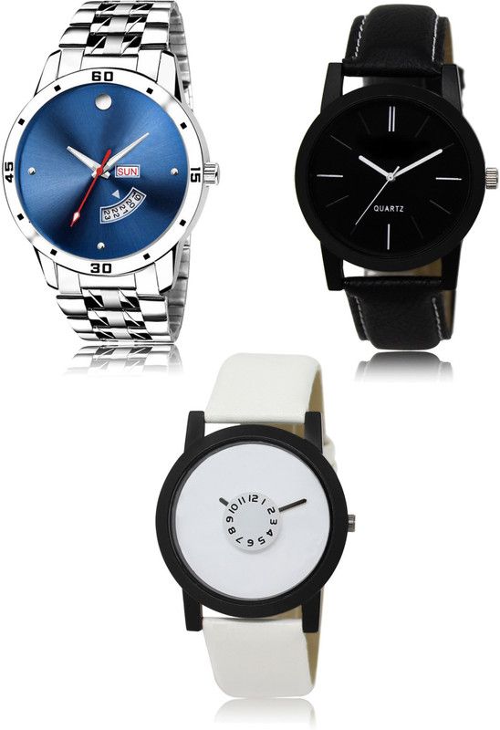 New latest Designer Combo of 3 Analog Watch - For Men 105-05-26