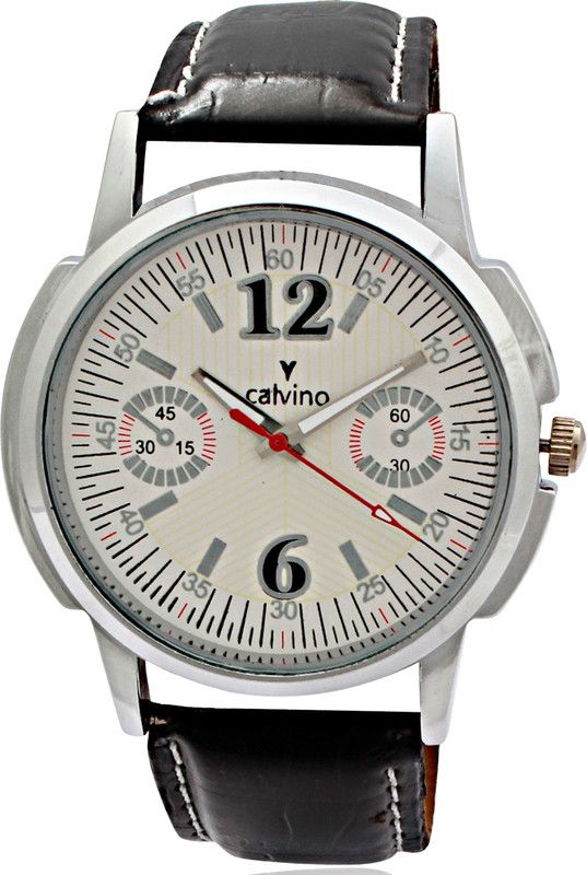 Sensational Analog Watch - For Men Cgas-1412118-M12_wht Blk