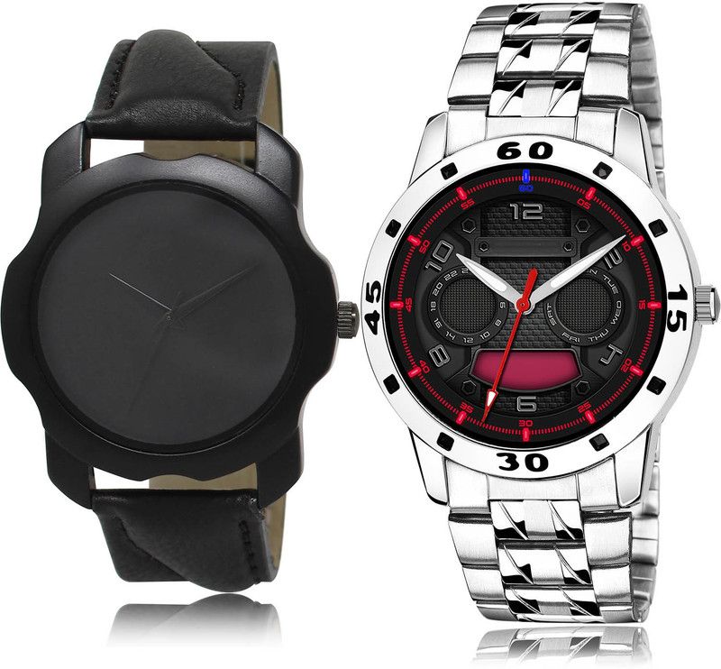 Analog Watch - For Men Latest Style 2 Watch Combo For Boys And Men - BL46.22-(59-S-19)
