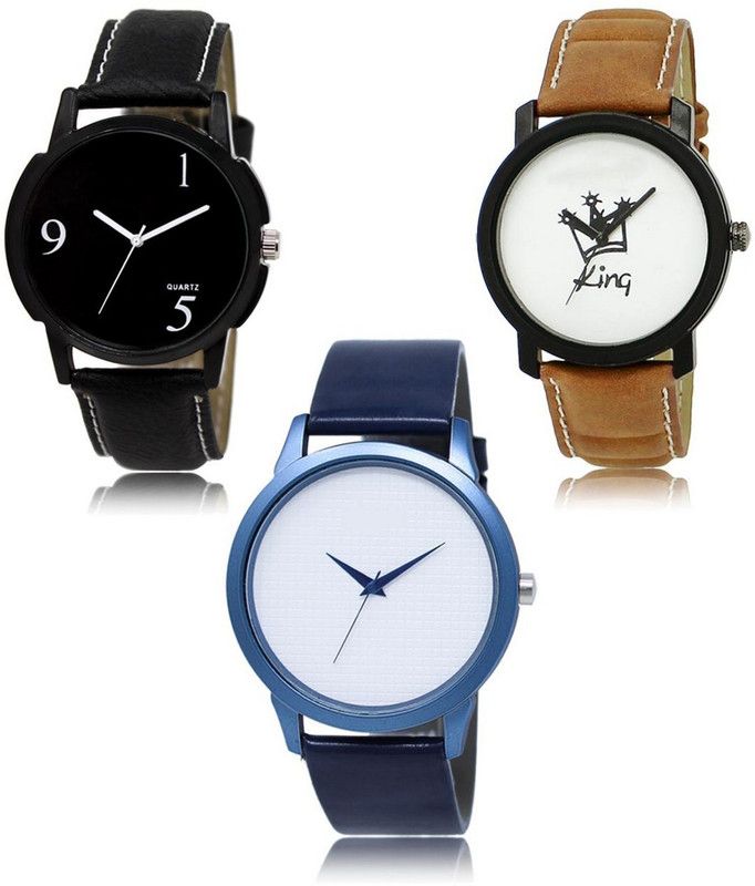 New latest Designer Combo of 3 Analog Watch - For Men LR-06-18-33