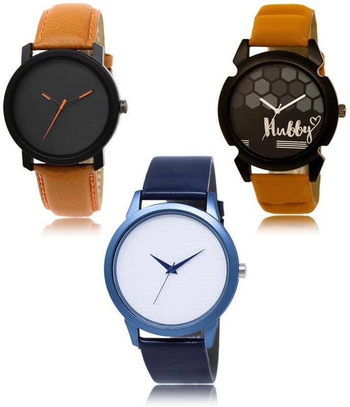 New latest Designer Combo of 3 Analog Watch - For Men LR-20-32-33