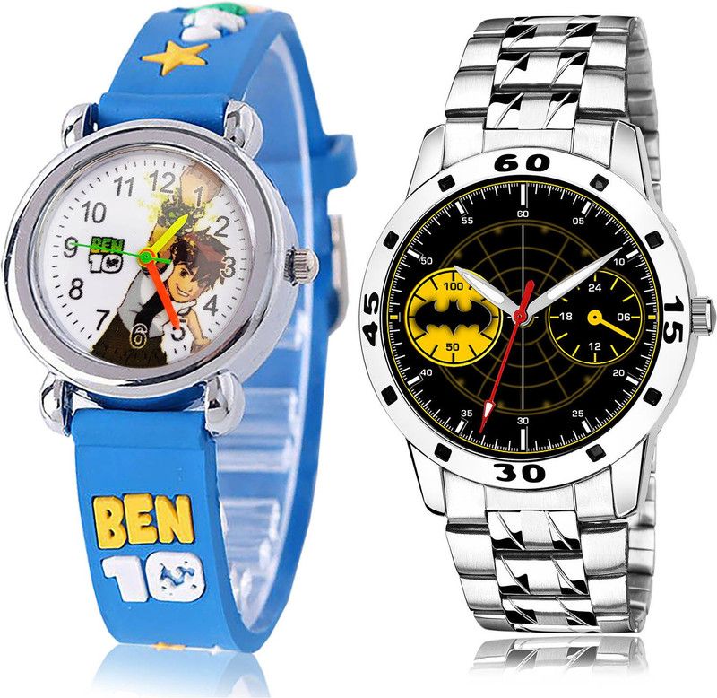 Analog Watch - For Boys Modish Branded 2 Watch Combo For Boys And Men - BK96-(42-S-19)