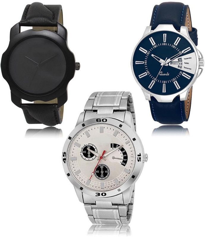 New latest Designer Combo of 3 Analog Watch - For Men LR-22-23-101