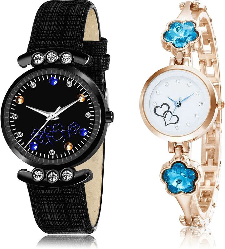 Analog Watch - For Girls Brand New Rich 2 Watch Combo For Women And Girls - GW2-G435
