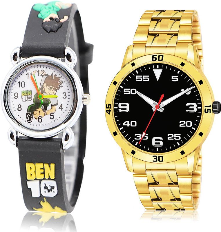 Analog Watch - For Boys Modish Love 2 Watch Combo For Boys And Men - BK83-(75-S-21)