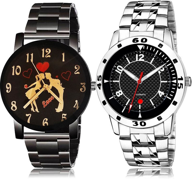 Analog Watch - For Men New Rich 2 Watch Combo For Boys And Men - BCPL6-(66-S-19)