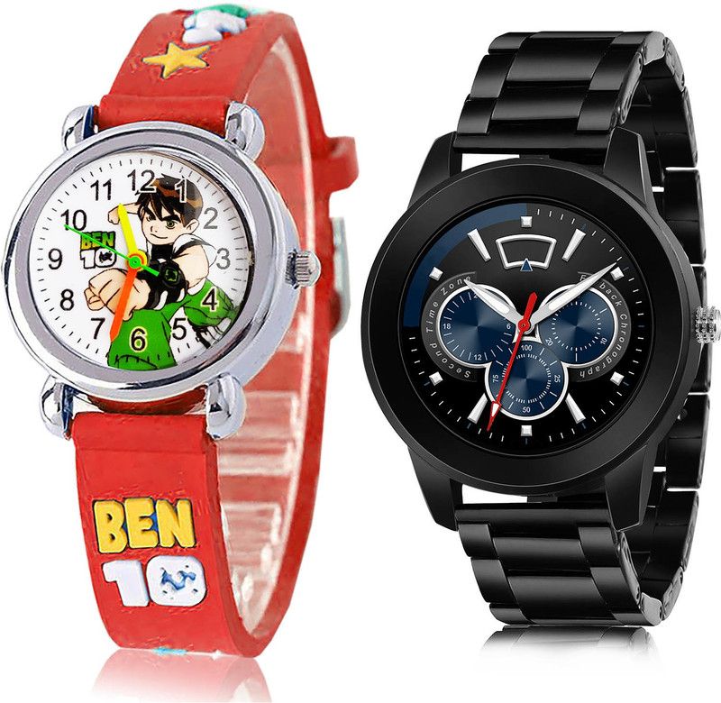 Analog Watch - For Boys Brand New Analogue 2 Watch Combo For Boys And Men - BK116-(61-S-20)