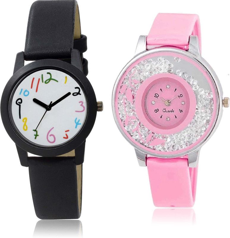 combo watch Analog Watch - For Girls Brand New Casual Flower Combo Watch For Girls And Women - GO119-G88